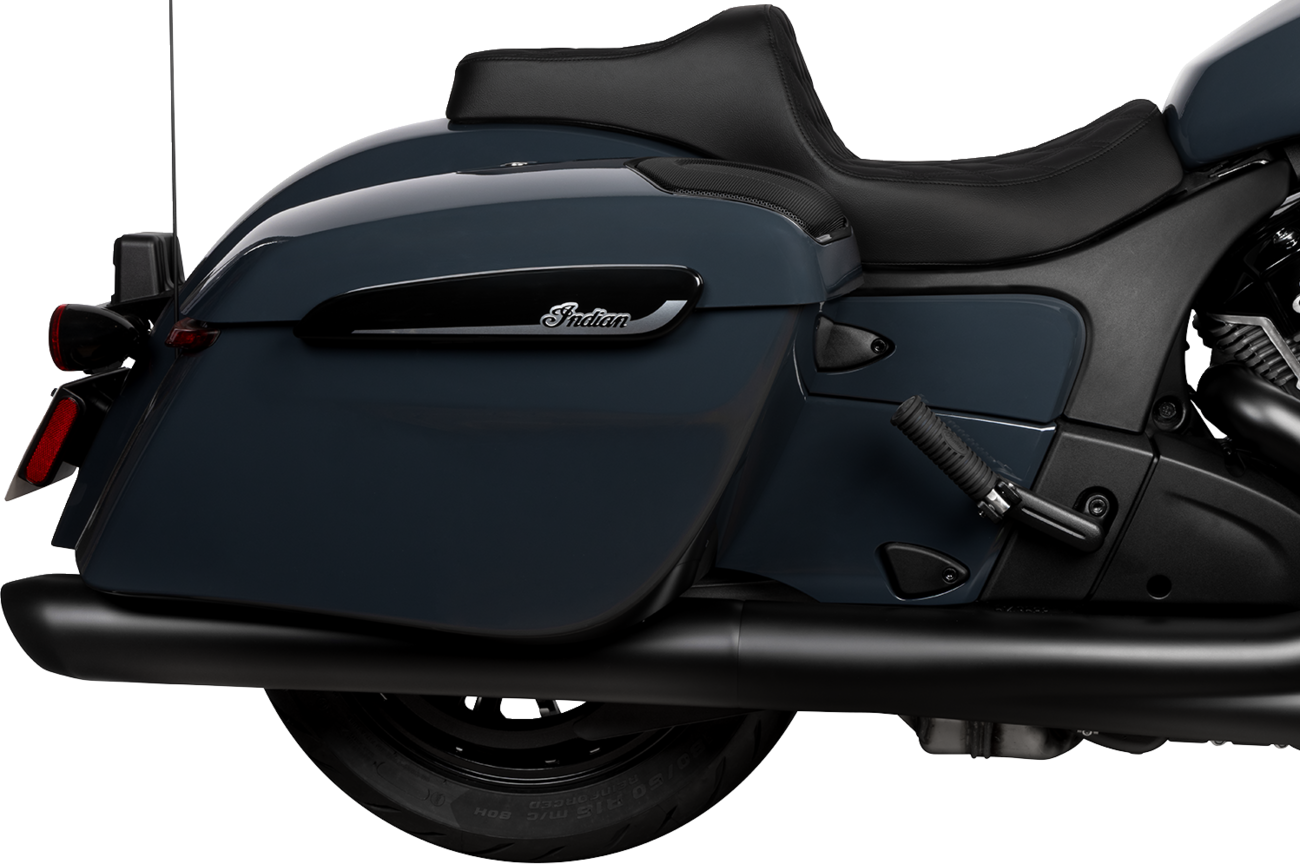 DRAG SPECIALTIES SEATS, Drag Specialties Predator III 2-Up Seat 4720B for Chieftain '25 and Challenger '20-'25