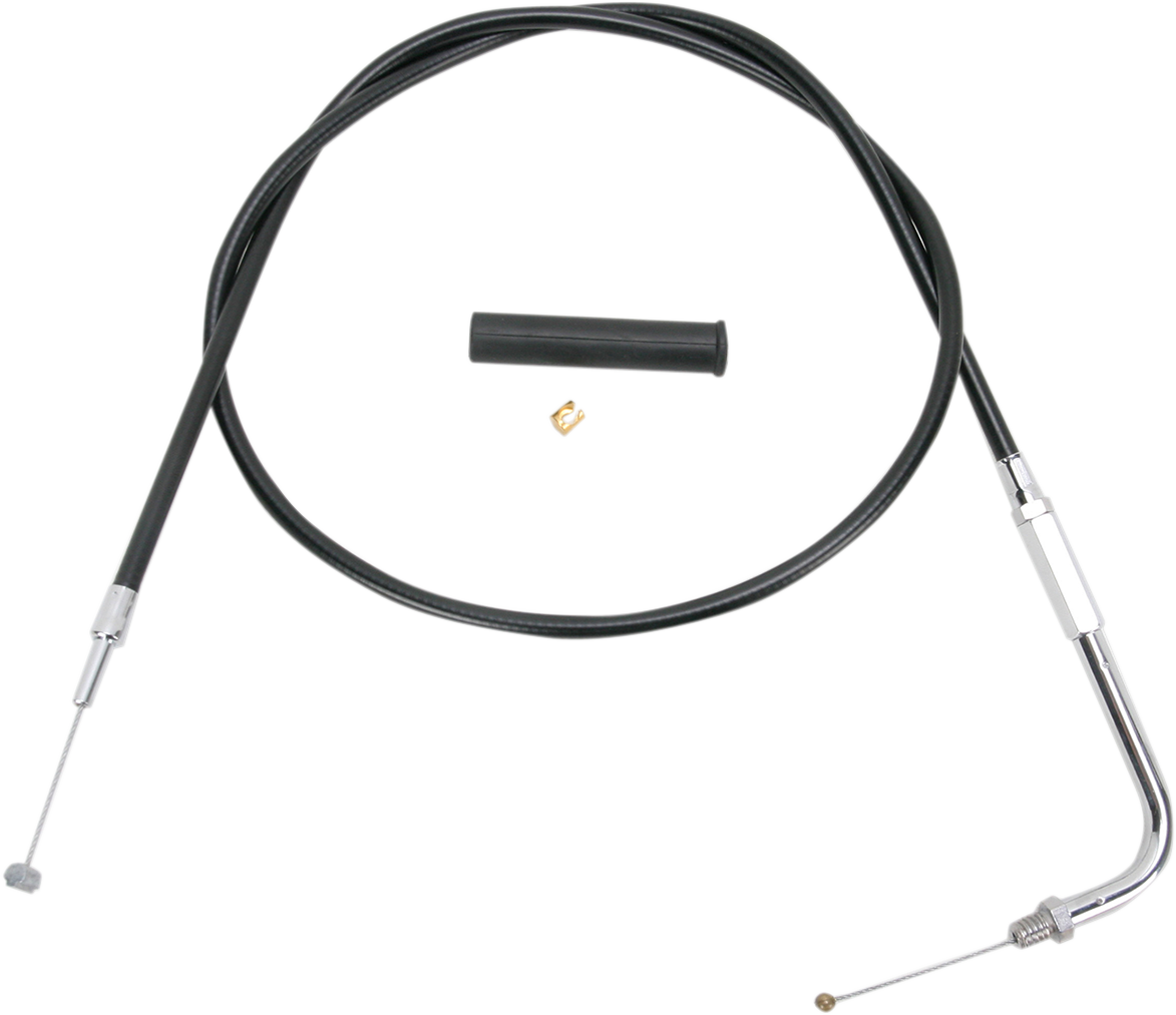 DRAG SPECIALTIES Black Vinyl Throttle Cable - 36" 4330336B