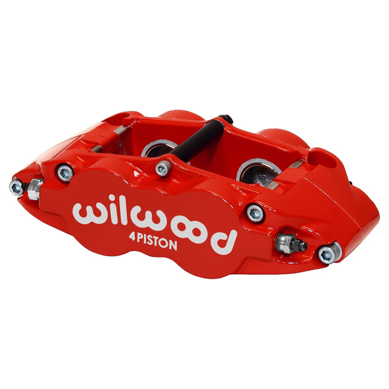 Wilwood caliper FNSL4R 1.38/1.38 .950 rotor red