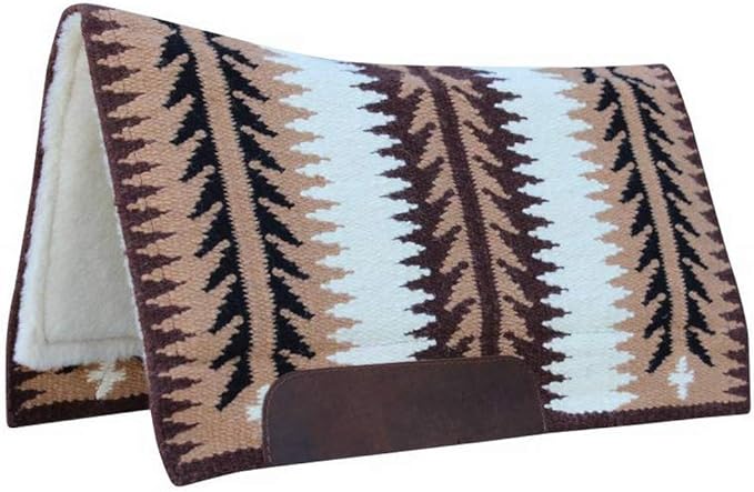 Professional's Choice Ventana Saddle Pad | 100% New Zealand Wool | 1" Felt & Foam Center