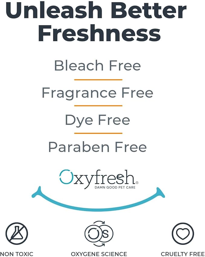 Oxyfresh Advanced Pet Stain Remover & Urine Odor Eliminator – Fast Acting Pet Odor Eliminator for All Surfaces - Best Way to Remove Stains - Dog & Cat Urine Neutralizer