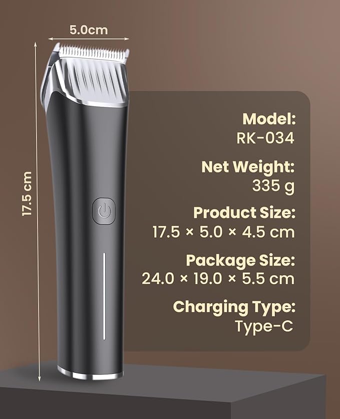 oneisall Horse Clippers,Low Noise Horse Trimmer Shaver Kit for Matted Long Hair,2 Speed Cordless Grooming Clippers for Horse