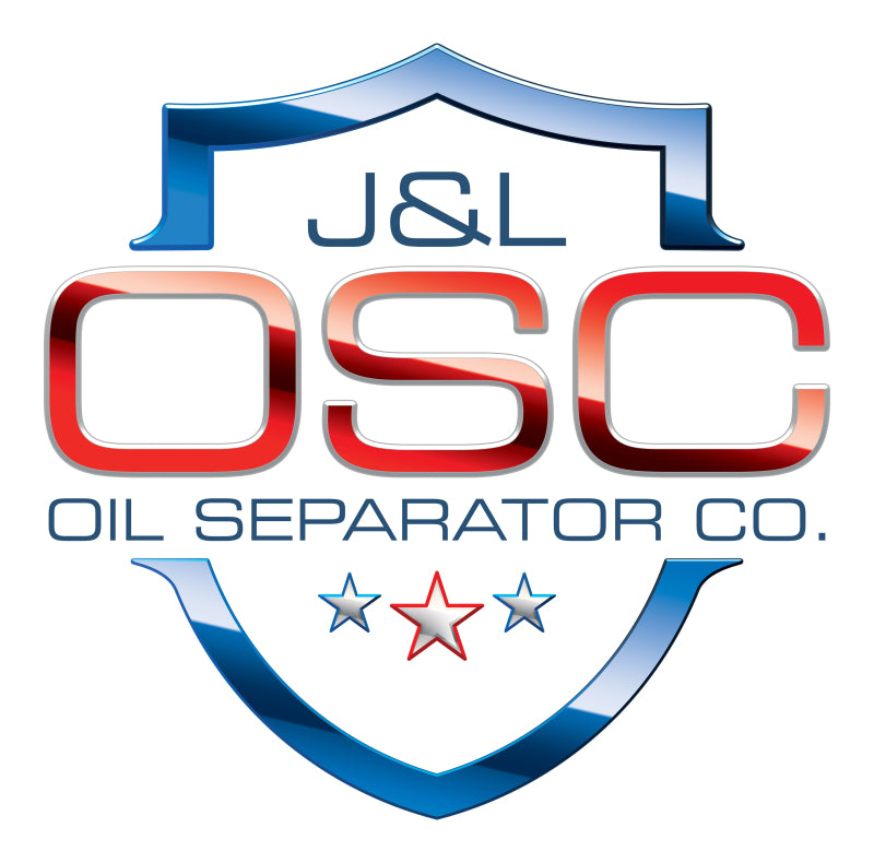 J&L 14-18 Chevy Silverado 1500 / 14-18 GMC Sierra 1500 4.3L V6 Oil Separator - Clear Anodized