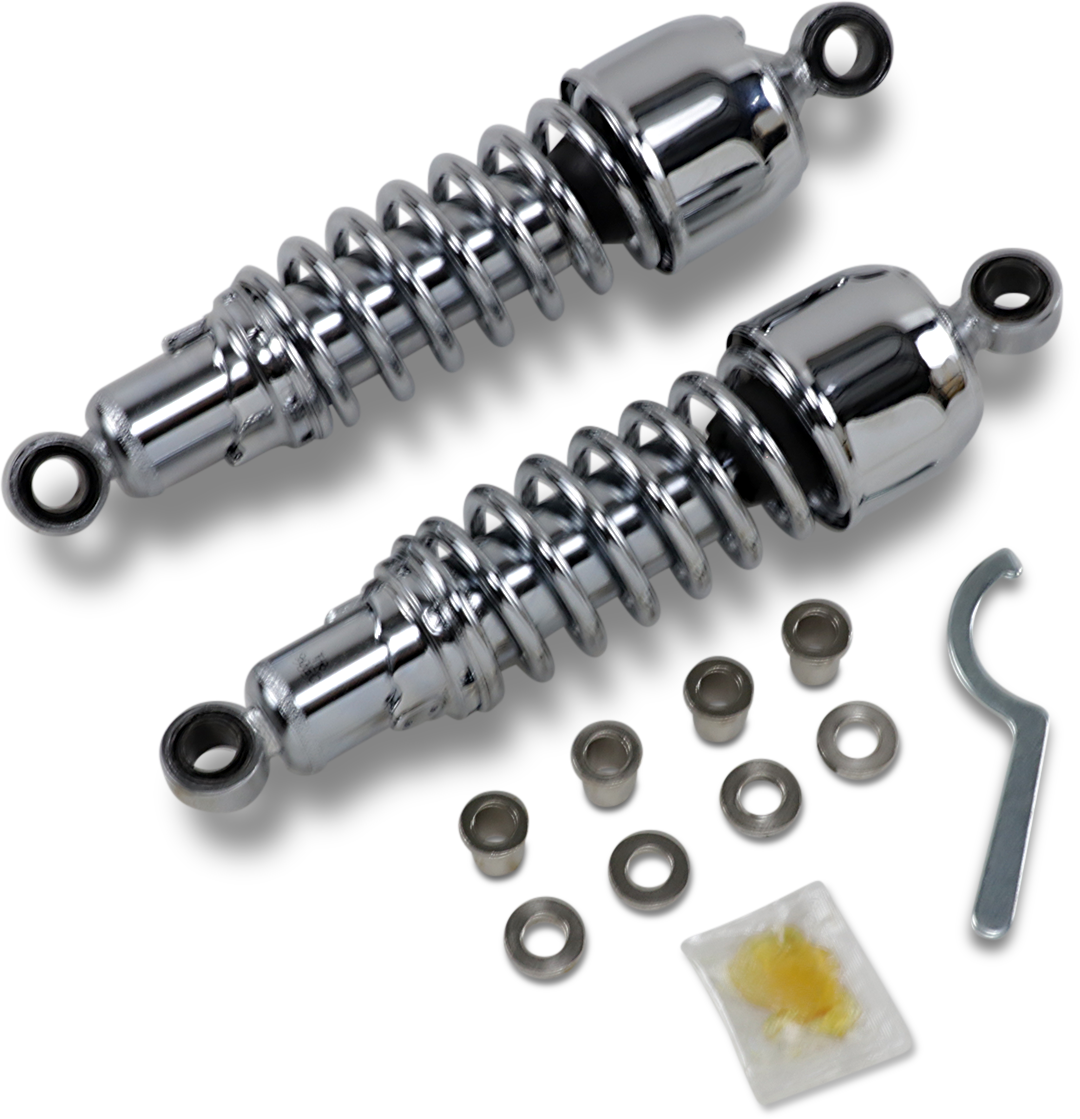 DRAG SPECIALTIES SHOCKS, DRAG SPECIALTIES SHOCKS Replacement Shock Absorbers - 11.5 Inch Chrome C16-0131NU