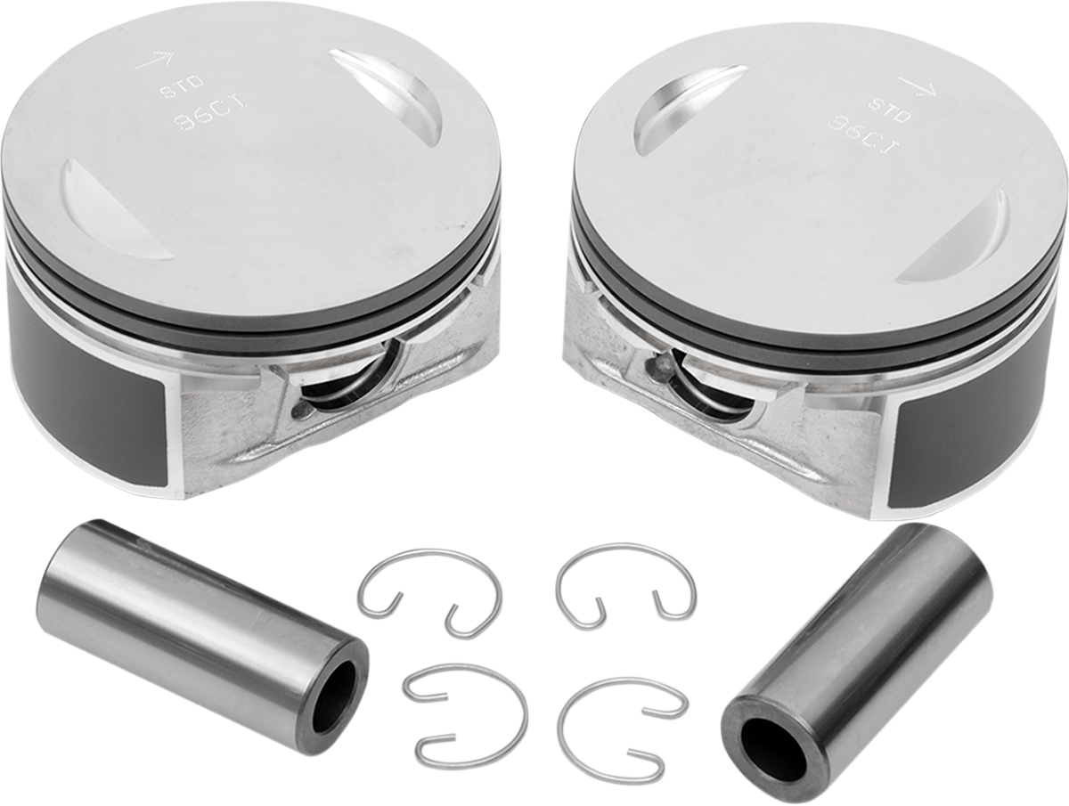 DRAG SPECIALTIES, DRAG SPECIALTIES Twin Cam Piston Kit - Part #21988-07