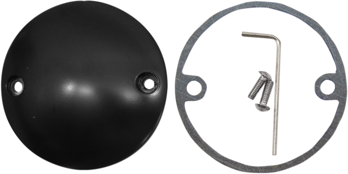 DRAG SPECIALTIES Flat Black Points Cover 30-0152KSB