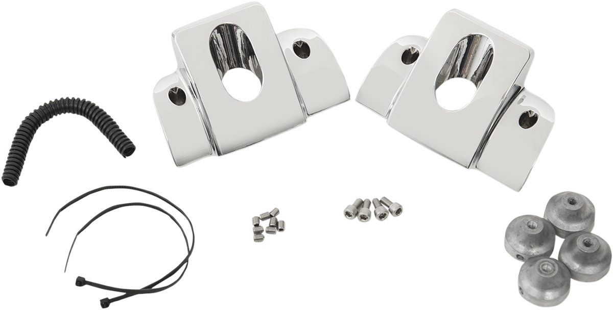 DRAG SPECIALTIES Spark Plug Cover Chrome Twin Cam Part #63428