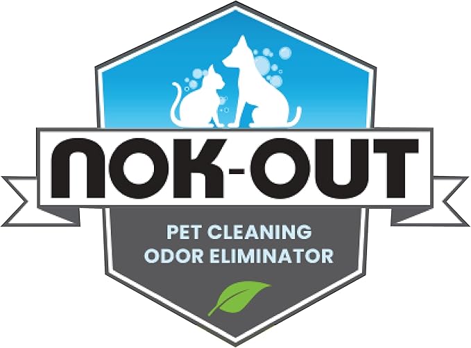 NOK OUT Premium Grade Pet Shampoo for Dogs and Cats, Veterinary Strength and Odor Eliminator Formula, Made in the USA, 20 Ounce Bottle, 4-Pack