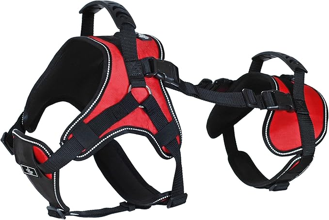 Doggie Stylz Multi-Functional Full-Body Lifting Dog Harness Vest, Designed for Front-Only, Rear-Only or Full-Body Lifting. Please Measure Your Dog Before Ordering.