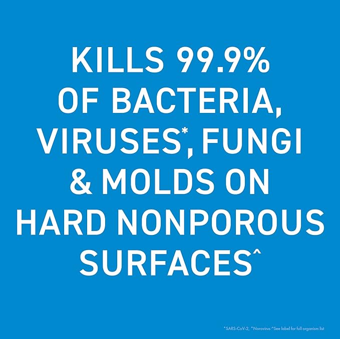 Bioesque Botanical Disinfectant Solution, Heavy Duty Broad-Spectrum Disinfectant, Kills 99.9% of Bacteria, Viruses*, Fungi, & Molds, 32 Fluid Ounce (Pack of 12)