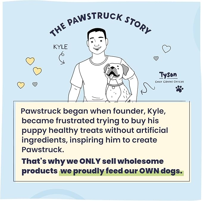 Pawstruck All-Natural 4" Bully Stick Rings for Dogs - Rawhide-Free, 100% Beef, Single Ingredient Dental Chew Bones - Fully Digestible, Low Odor - 10 Count - Packaging May Vary