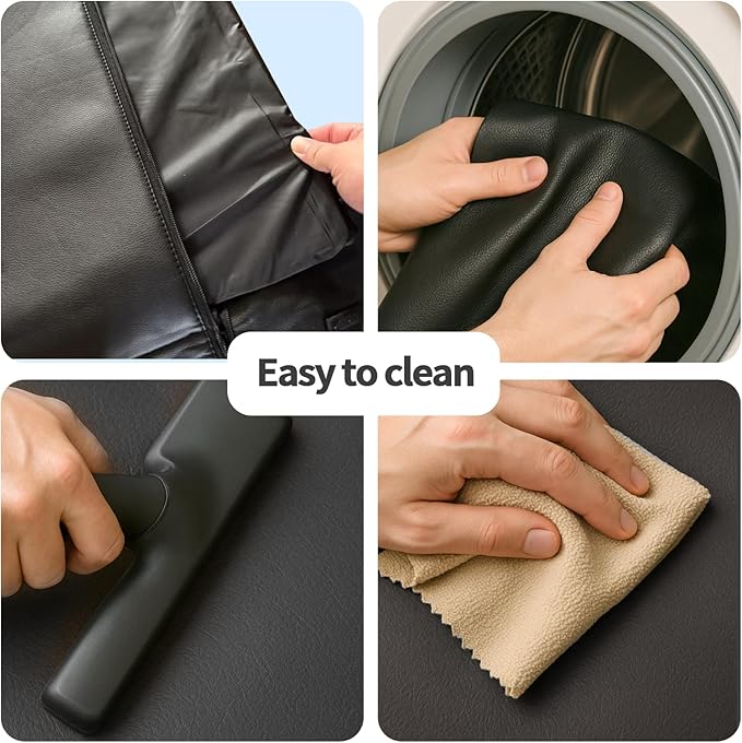 Back Seat Cover for Dogs,Upgraded PU Leather Dog Car Cover for Back Seat with Hard Bottom Holds 400lbs,Waterproof Seat Protector Dog Hammock for Car, Universal Fits SUV Small Truck