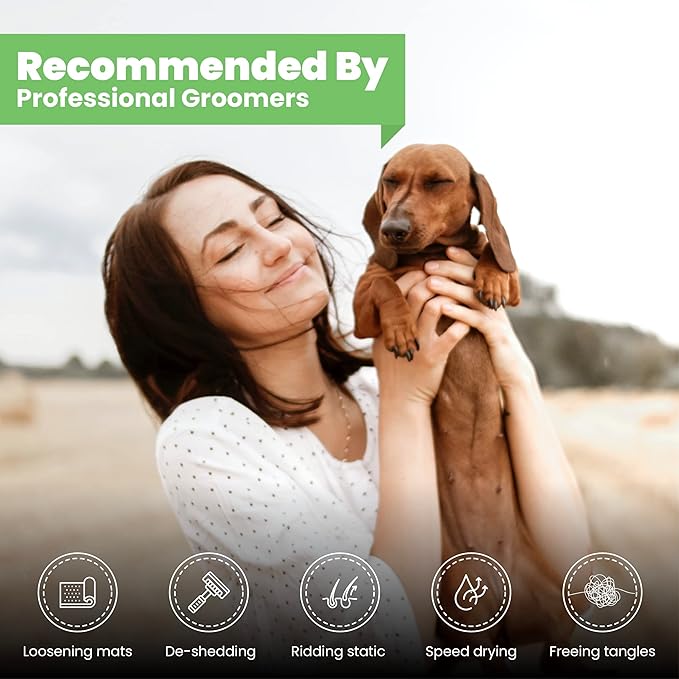 Best Shot Ultra-Vitalizing Mist Detangler and Conditioner with Pet Coat Release Technology, Moisturizing Conditioner for Dogs, Cats, and Horses, Hypoallergenic, 32 Oz.