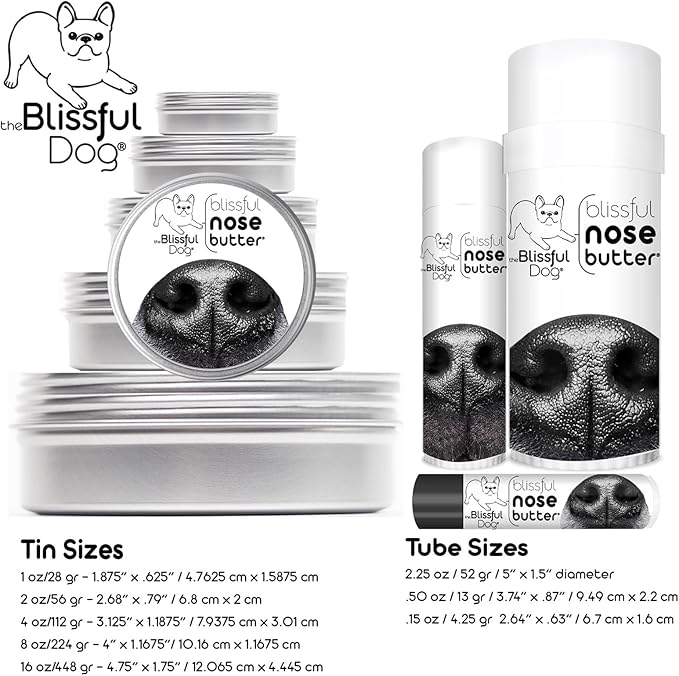 The Blissful Dog Saint Bernard Unscented Nose Butter, 16oz