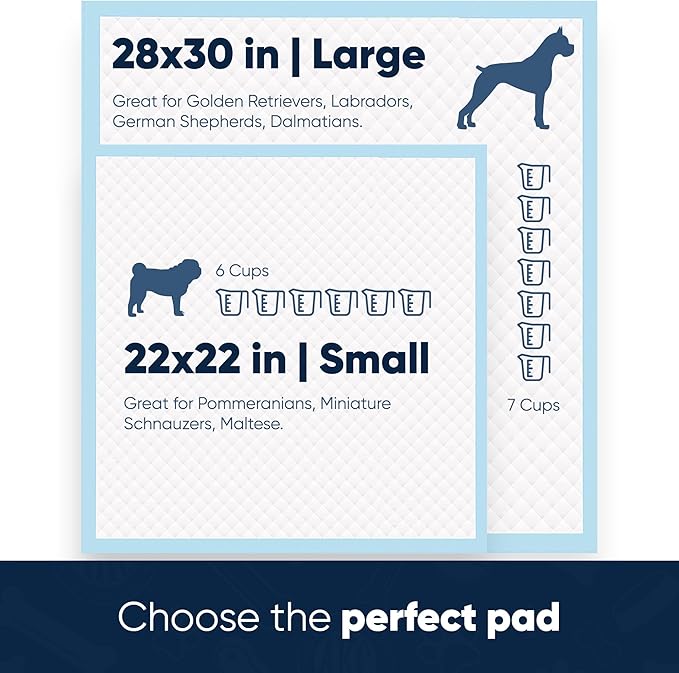 AKC Advanced Puppy Pads with Color-Changing Health+ Indicator and Ultra Absorbent Quick Dry Gel – 28"x30" Leakproof Training Pads for Dogs – Fresh Scented – 50 Count, X-Large