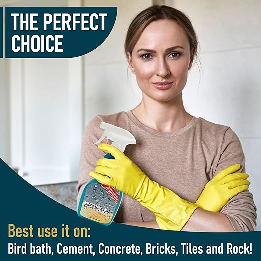 NOON's UP Super Mica-Seal Waterproof Spray | Greatly Penetrating Concrete Sealer Outdoor Waterproof Sealant | Bird Bath Sealant & Outdoor Cement Sealer | Concrete Sealer Spray (16.90 Fl Oz.)