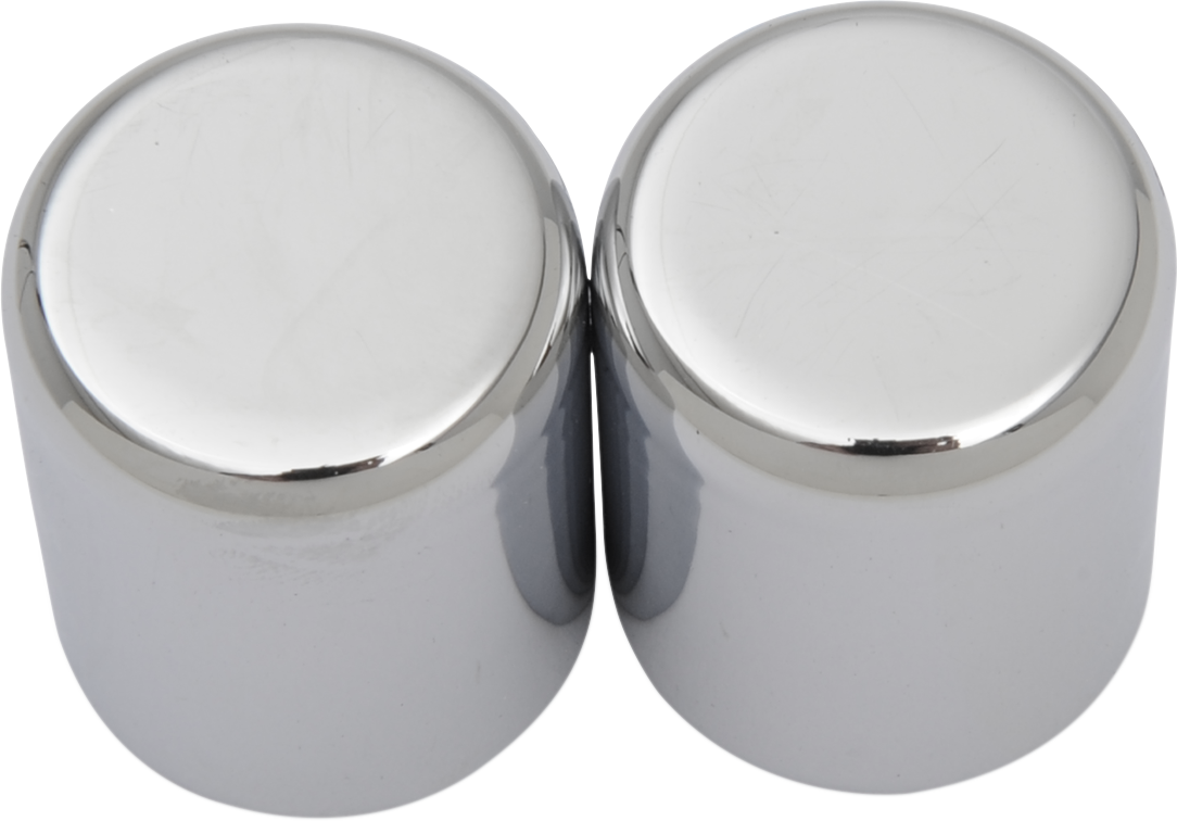 DRAG SPECIALTIES Docking Covers - Small Chrome C77-0099C