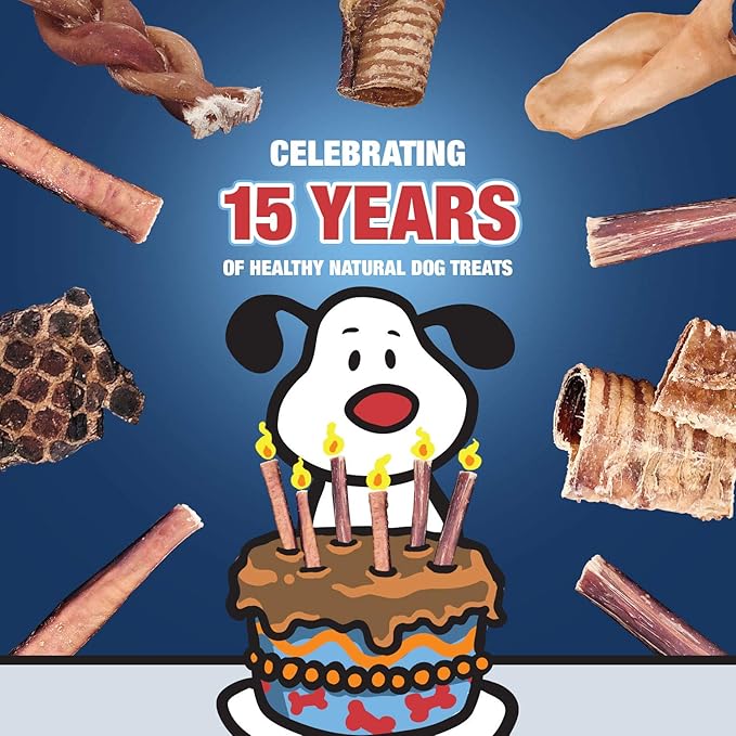 ValueBull USA - Rawhide Twists for Small Dogs, 5 Inch, Smoked, Varied Thicknesses, 50 Count - Natural & Safe, USA Beef Hide, Long Lasting, Chemical Free, No Artificial Flavors
