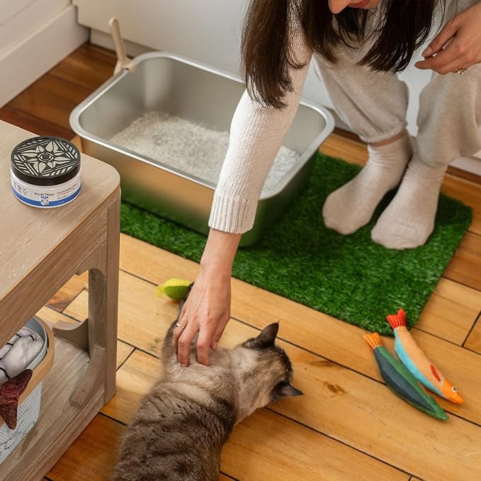 Fresh Wave Odor Removing Litter Box Gel, 7 oz. | Safer Pet Odor Eliminator for Home and Litter Box Area