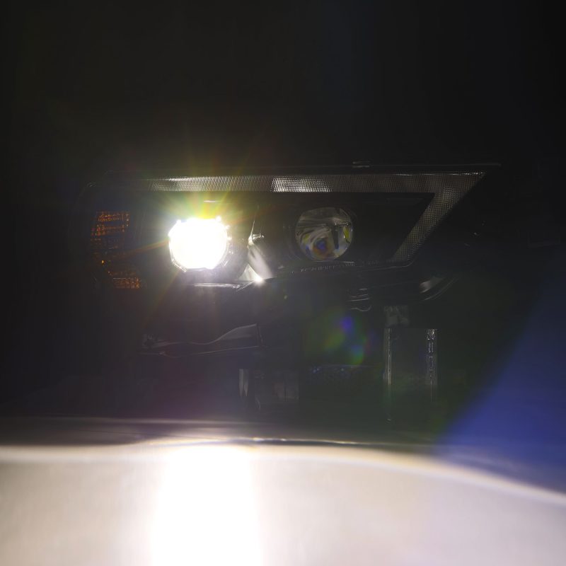 AlphaRex 14-24 Toyota 4Runner MK II LUXX-Series LED Projector Headlights Black