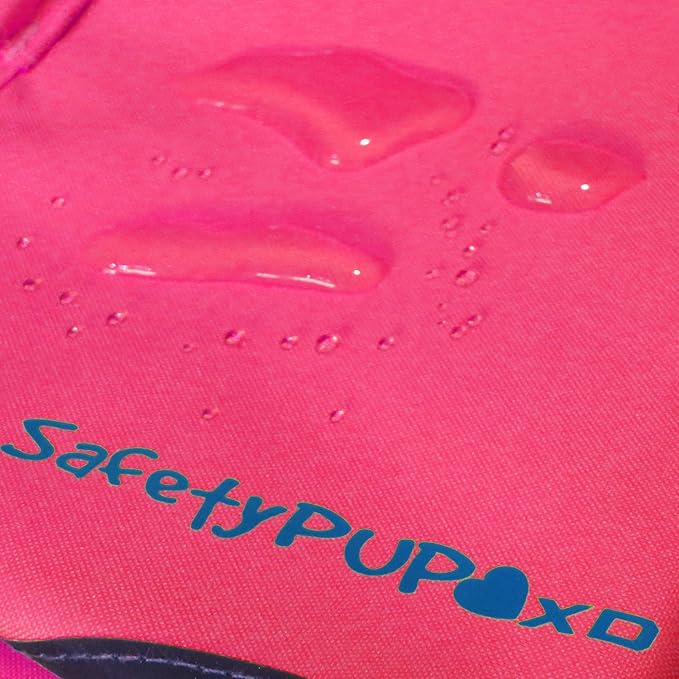 Dog Reflective Vest – Hi-Vis Fluorescent Visibility That Helps to Safeguard Your Pet On/Off Leash in Urban & Rural Areas (Pink, Medium)