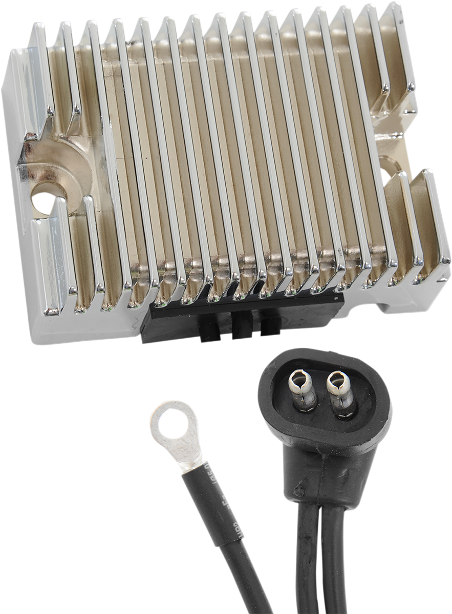 DRAG SPECIALTIES, DRAG SPECIALTIES Chrome Voltage Regulator for '89-'99 Evolution Big Twin - Part 74519-88