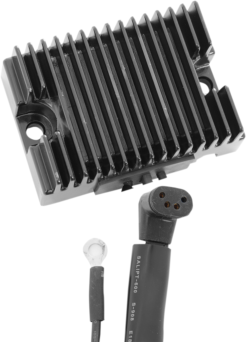 DRAG SPECIALTIES, DRAG SPECIALTIES Regulator for '70-'75 Big Twin - Black (Part #74510-70BK)
