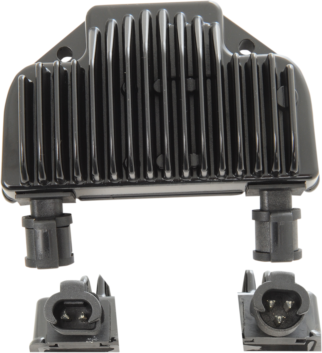 DRAG SPECIALTIES, Drag Specialties 74631-08 Voltage Regulator for Harley-Davidson FXD (2008-2017), Black Finish