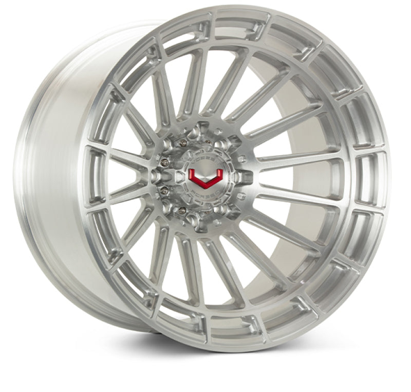 Vossen LCX-01 22x10 - 8x180 - ET18 - Deep - 124.3 - Brushed Gloss Clear Wheel