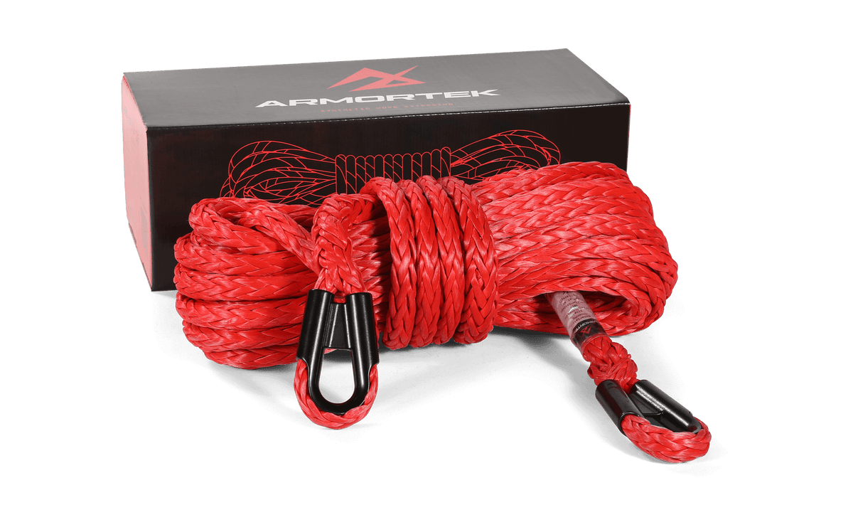 Armortek Synthetic Rope Extension 1/2" x 50' - MBL 36300 lbs