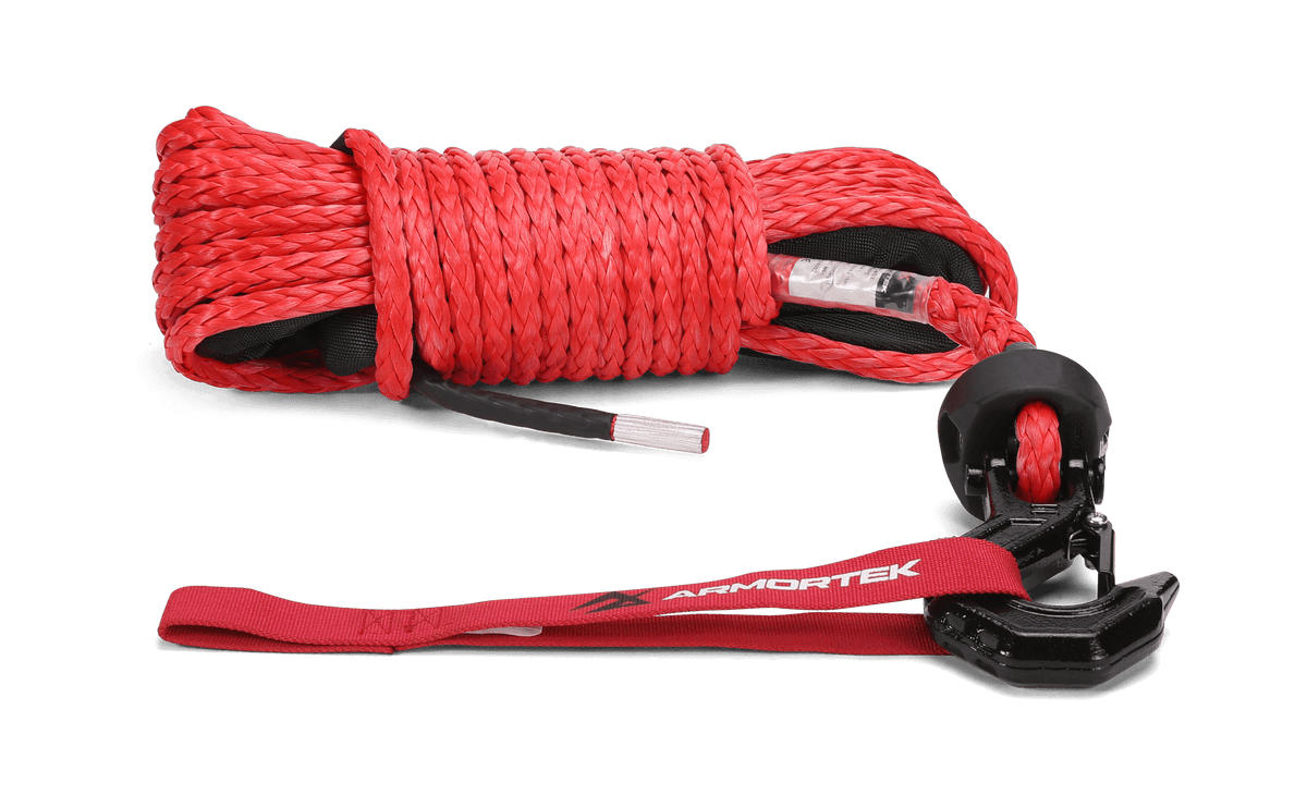 Armortek Synthetic Rope Kit 3/8" x 50' - MBL 22700 lbs
