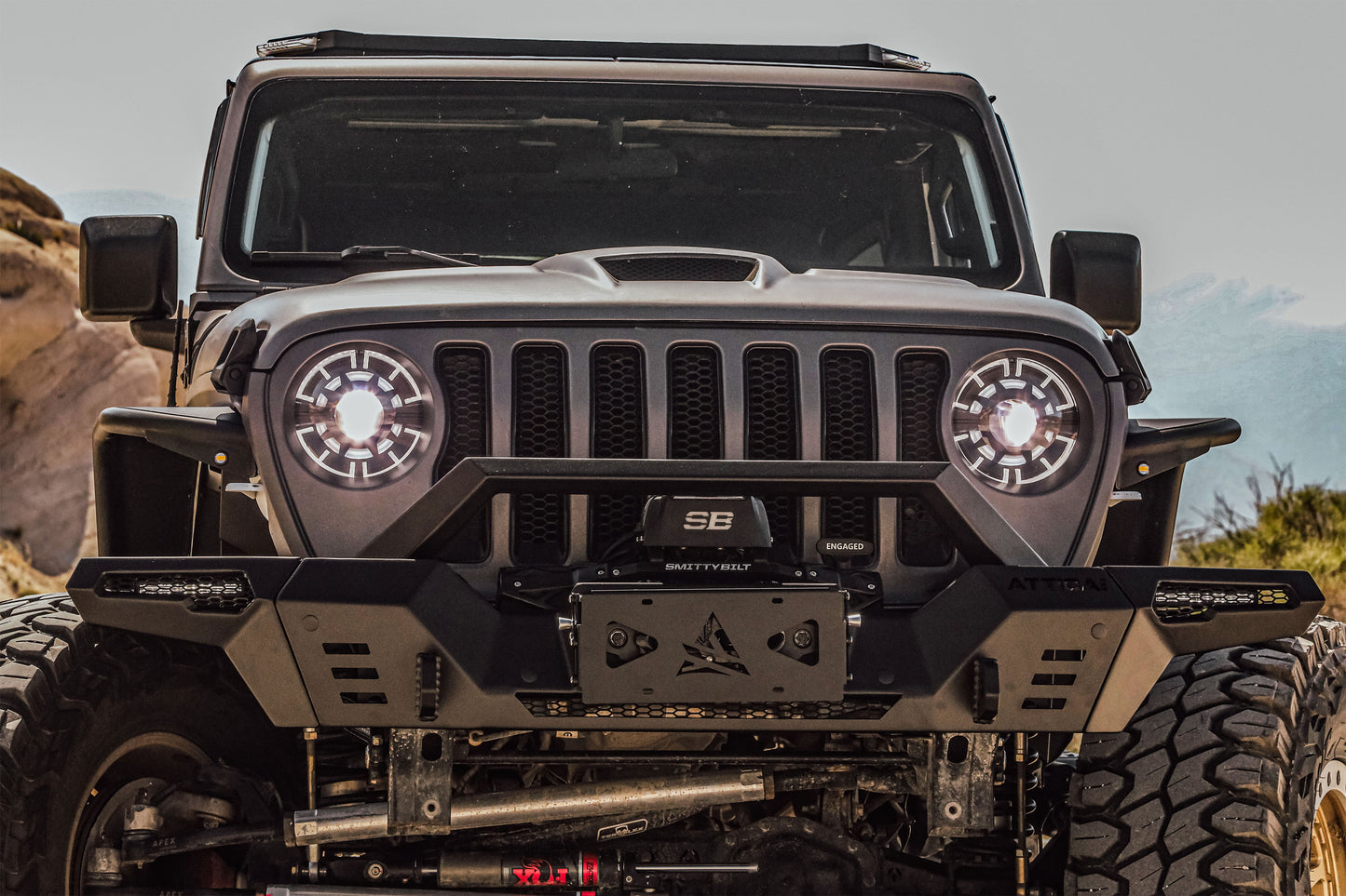 Attica 4x4 2019-2023 Jeep Gladiator JT Ark Series Headlights