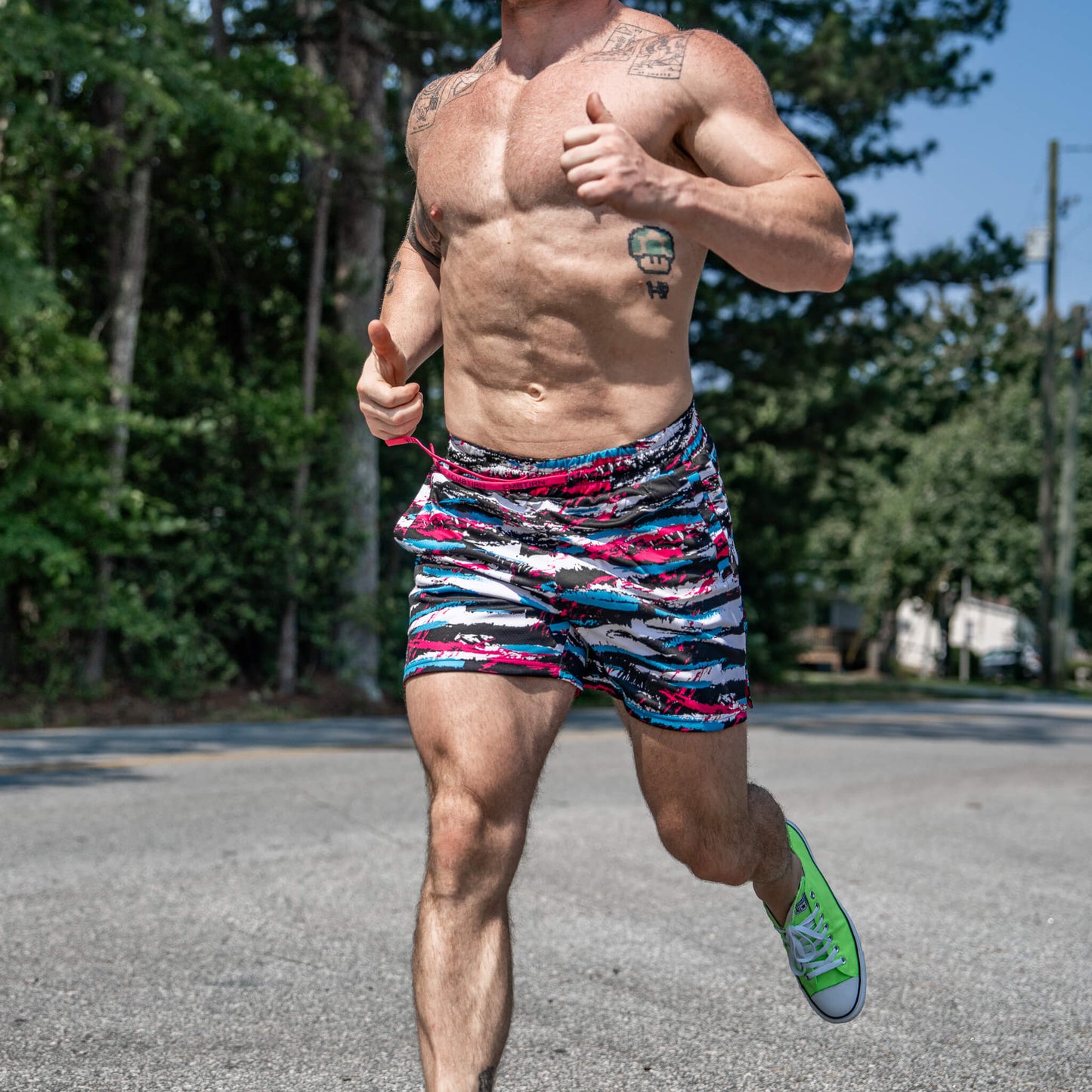 Mid Thigh Mesh Training / Lifestyle Shorts | 5"