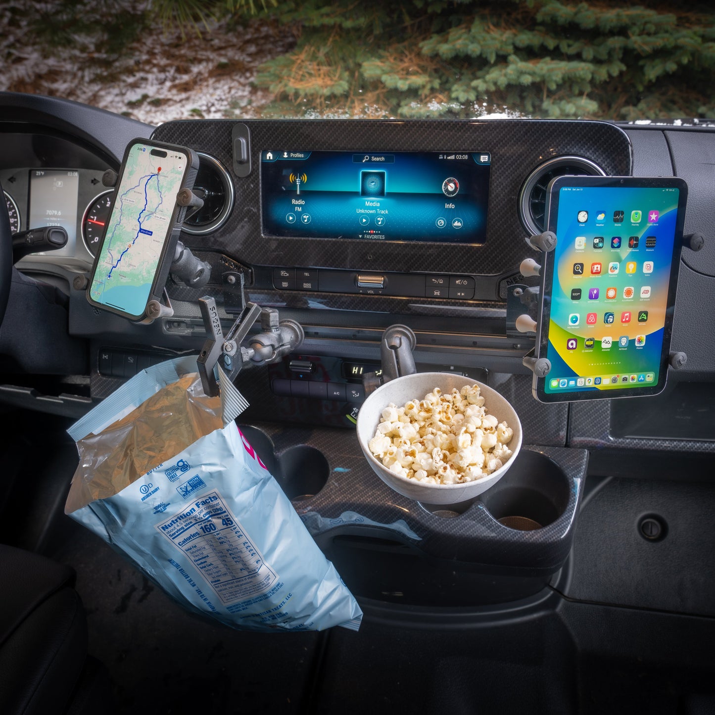 NEXUS Dash Track for VS30 Mercedes-Benz Sprinter Van