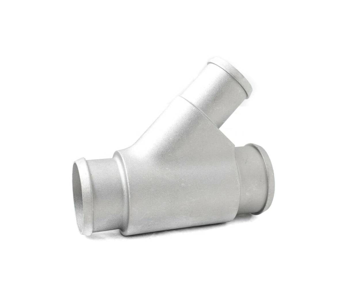 Rudy's Raw Weldless Dual Radiator Coolant Y-Pipe For 13-19 6.7 Cummins
