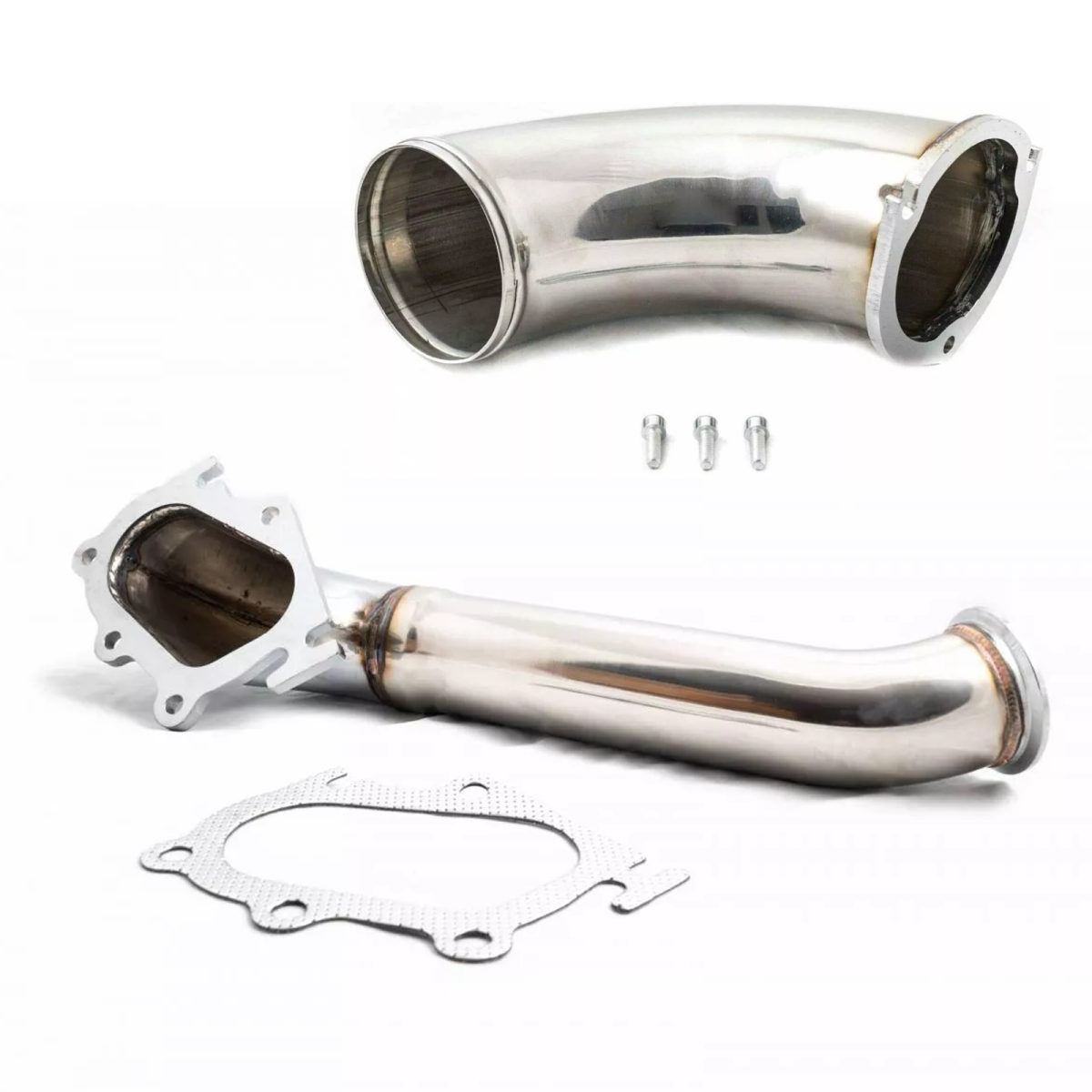 Rudy's High Flow Turbo Inlet Horn W/ Turbo Exit Pipe For 01-04 GM Duramax LB7