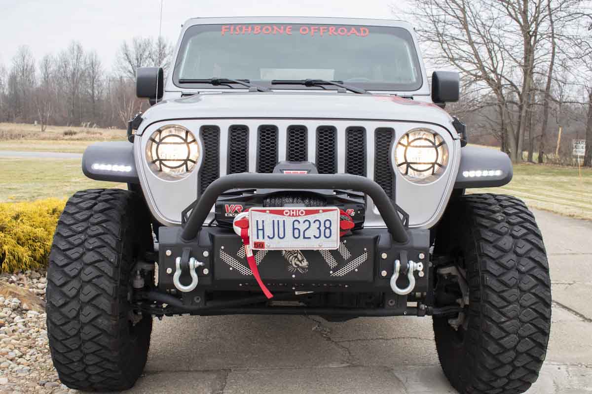 Fishbone Offroad Barracuda D-ring Mount Set For 2007 & Up Jeep Wrangler & 2020-Current Jeep Gladiator FB22344