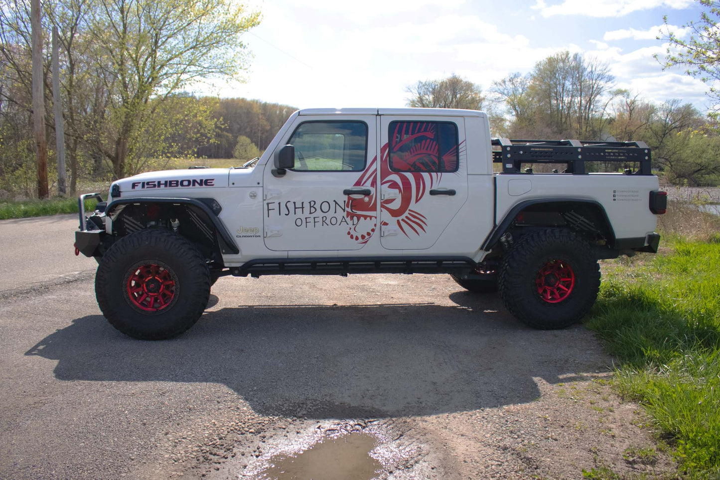 Fishbone Offroad Front Steel Elite Fenders for 2018-Current Jeep Wrangler & 2020-Current Jeep Gladiator FB23454F