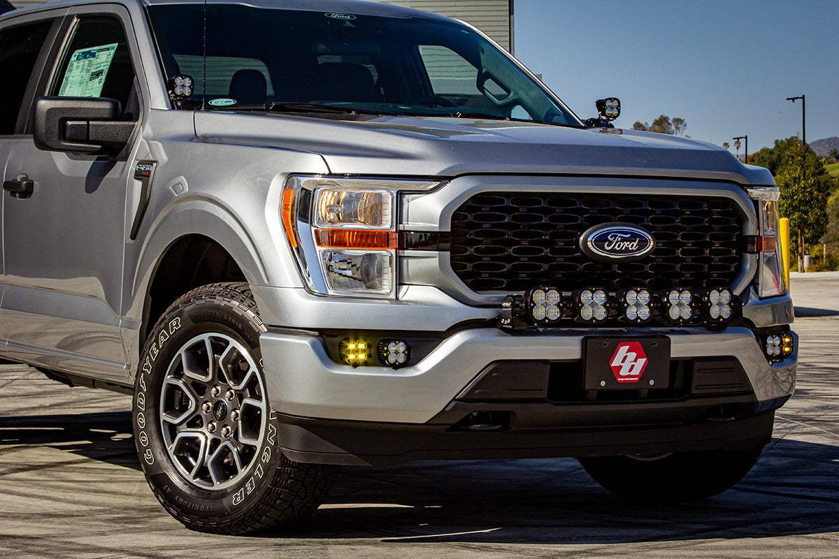 Baja Designs Ford Squadron Sport A-Pillar Light Kit with Upfitter