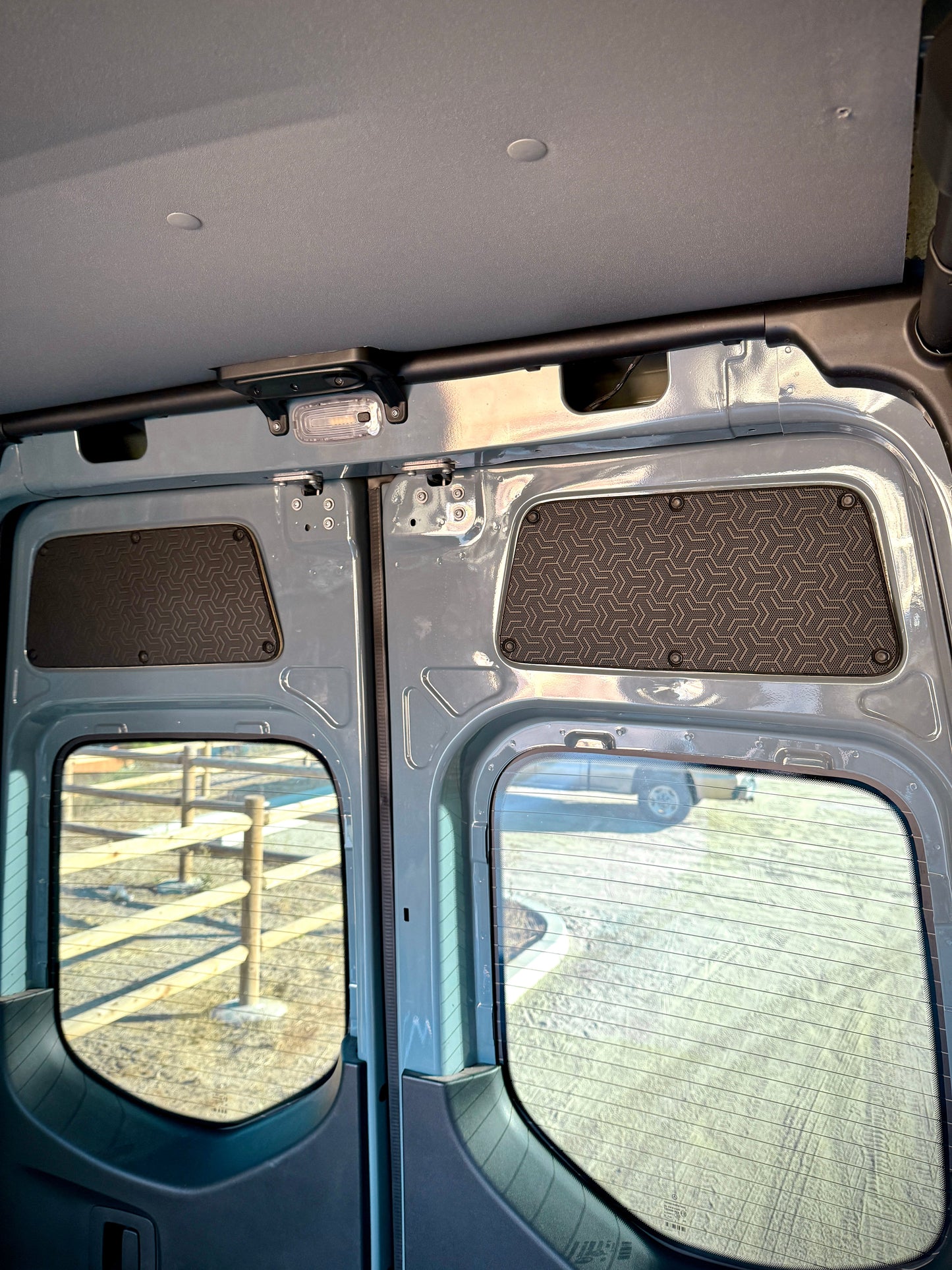 Sprinter Rear Door Panels β Set of Tetrapod Design (2007+)