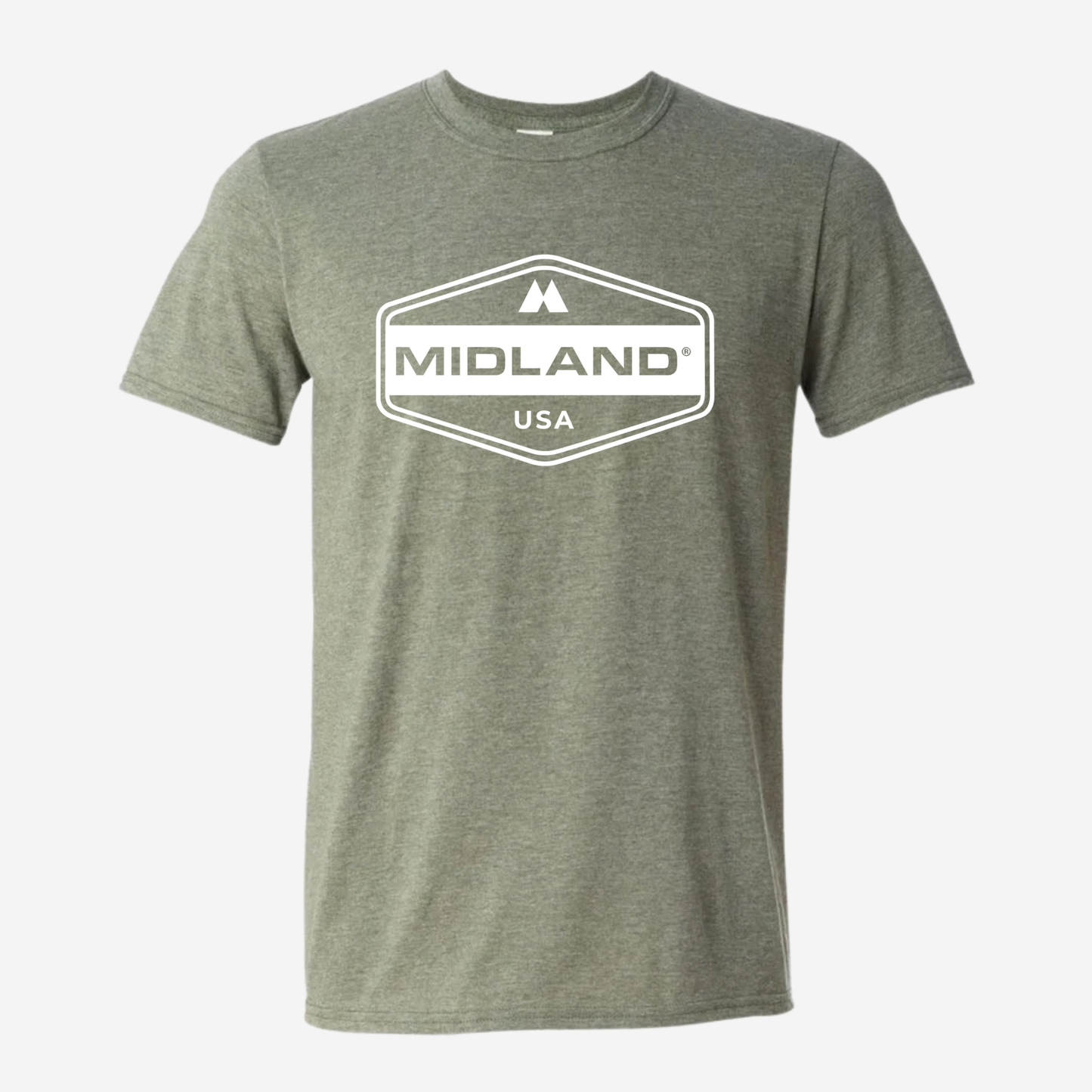 Est. 1959 Midland Crest T-Shirt - Black - Grey - White - Green