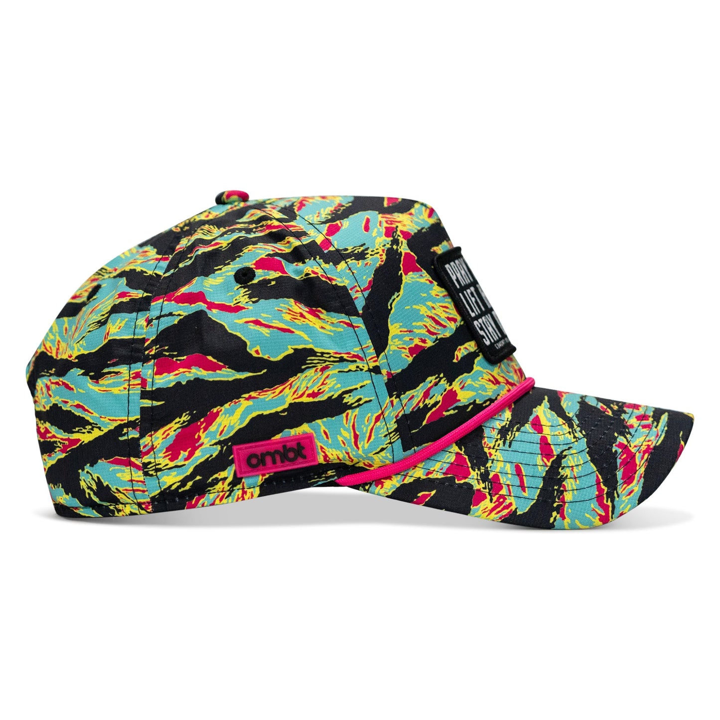 Pray Hard. Lift Heavy. Stay Deadly. Patch Waterproof Weekender Snapback