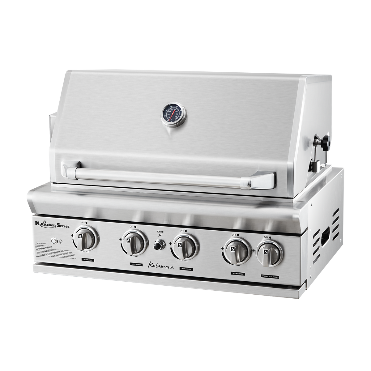 Kalamera 32inch built-in 4-burner Outdoor S/S Grill K-kitchen Series