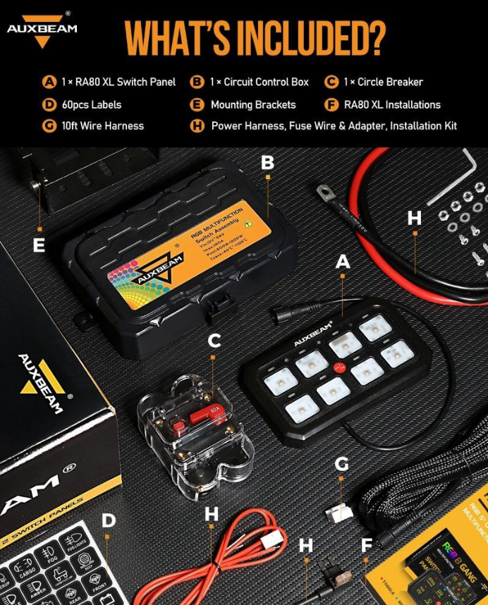Auxiliary Power Kit for 4Runner 6th Gen 2025+