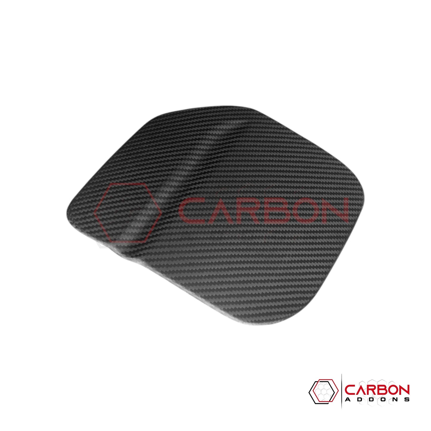 Real Carbon Fiber Gas Cap Cover For 2021–2026 Ford Bronco | Matte or Glossy Finish