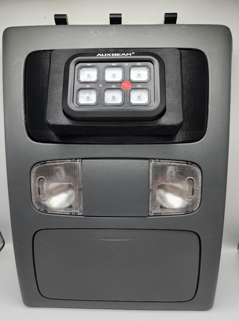 2012-2015 Toyota Tacoma Auxbeam 6/8/8XL Overhead Switch Panel Mount