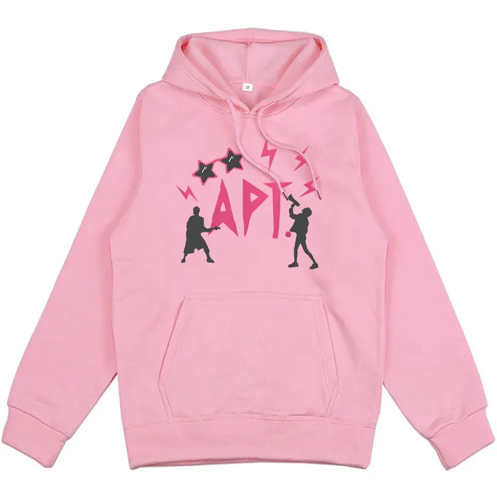 APT ROSE & Bruno Mars Hoodie – Unisex Streetwear Graphic Sweatshirt