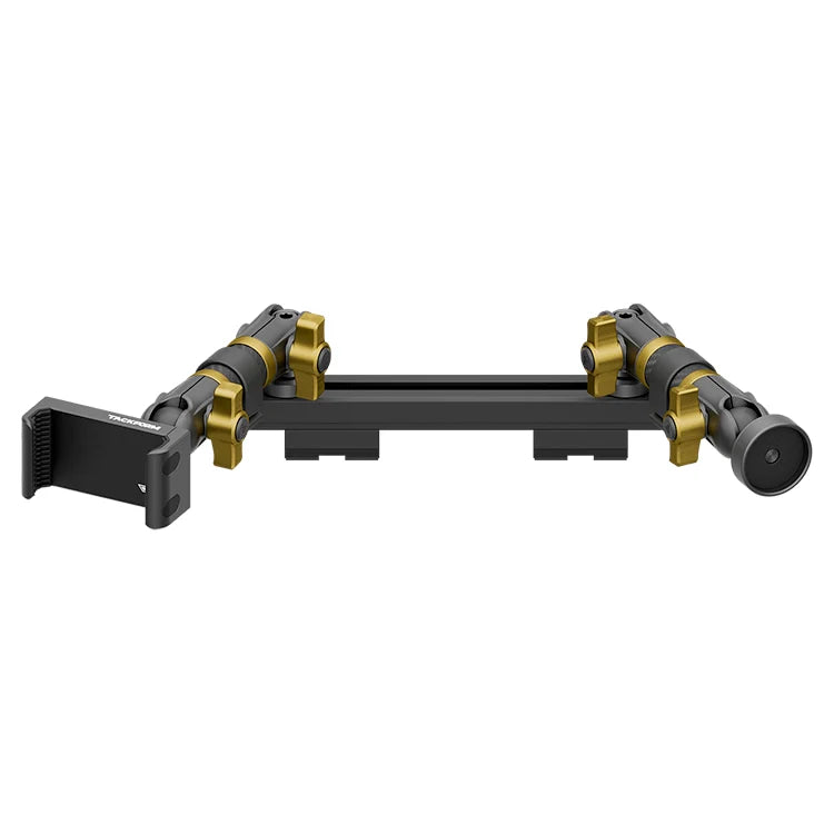 2019-2023 Ford Ranger (WITHOUT Switch Panel) Tackform Slim Track Dash Bracket With 20LITE Phone Holder & Midland MXT275/575 Magnetic CB Radio Holder