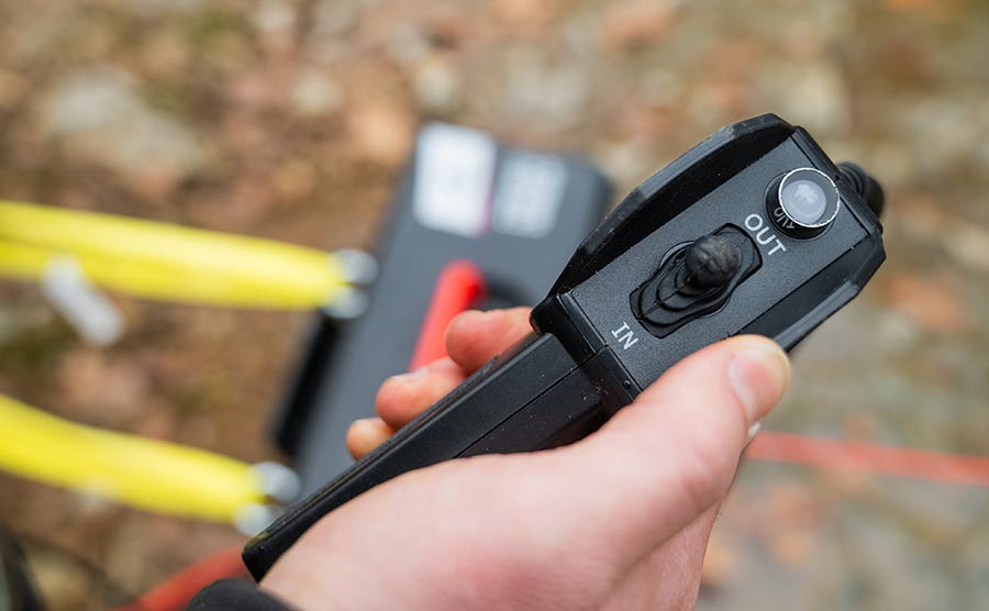 Trojan 4,000lb Portable Utility Winch - 12v Synthetic Rope