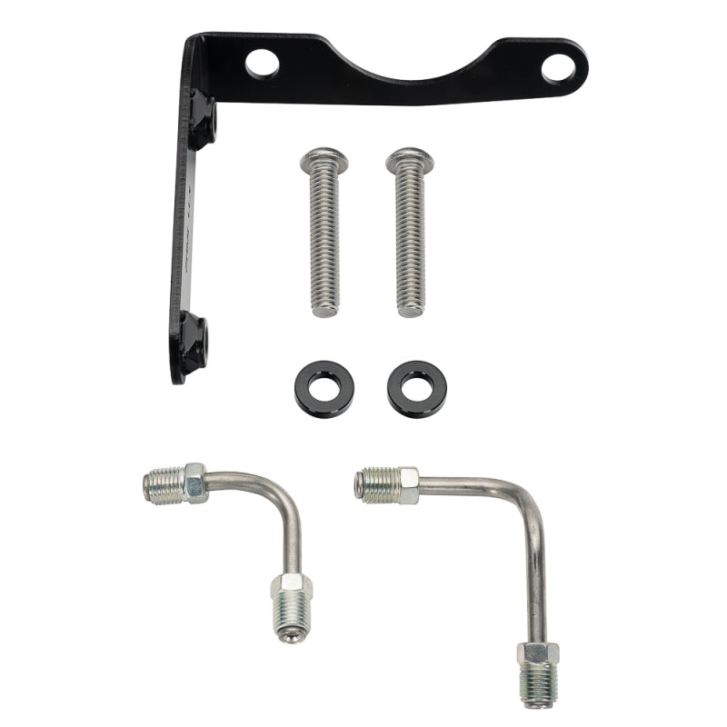 Wilwood kit bracket combo p-valve to tandem compact diecast M/C mopar R/H